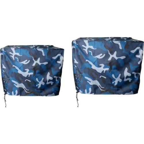 2x Waterproof Boat Outboard Motor Protector Cover for 2-5 HP 2-15 HP Engines
