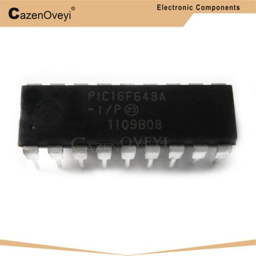 5pcs/lot PIC16F648A-I/P PIC16F648A 16F648A-I/P 16F648A DIP-18 In Stock