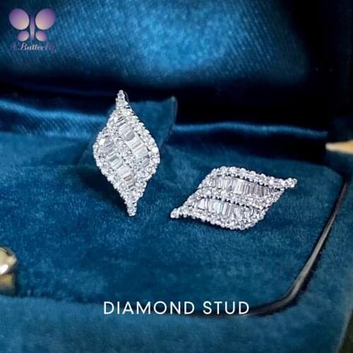 Women's Gold Earrings A Butterfly China