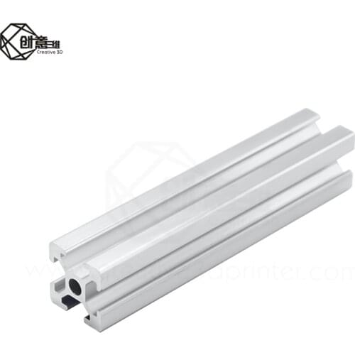 1pc 2020 Aluminum Profile 2020 Extrusion European Standard Anodized Linear Rail Aluminum Profile 2020 CNC 3D Printer Parts