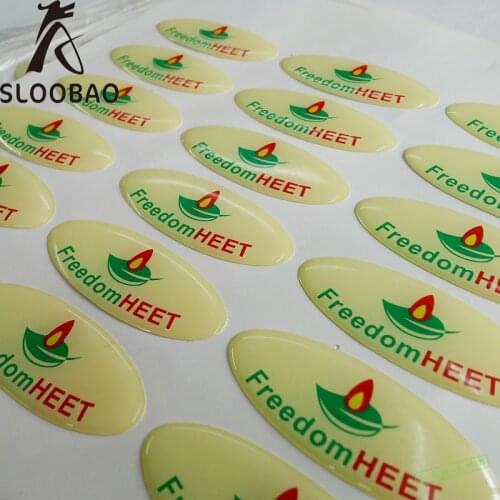 Free shipping 1000pcs custom design clear transparent / silver / white / colorful PVC background epoxy dome sticker