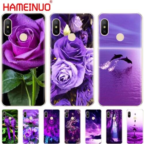 HAMEINUO infinity on purple Cover Case for Xiaomi Mi 8 se A2 lite redmi 6 6a 6 pro note 6 PRO pocophone F1 for redmi s2