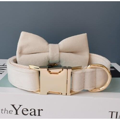 Flannelette 14 Engraved ID Tag Nameplate Reflective Custom Puppy Collar for Medium Large Dogs Pitbull Pug The Boston Terrier