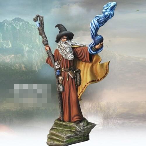 1/32 Scale Unpainted Resin Figure magician