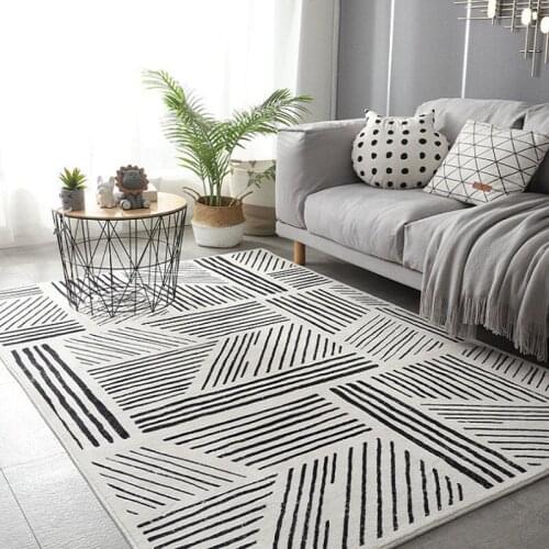 Washable Large Rug Carpet Rugs Carpets for Living Room Bedroom Geometric Non-slip Modern Kids Play Floor Parlor Mats Area Rugs