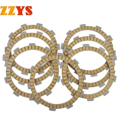 Motorcycle Clutch Friction Plate Kit For YAMAHA YZ80 YZ85 DT125 DT125R TDR125 YFS200 Blaster YES 200 YZ 80 85 DT 125 TDR 125