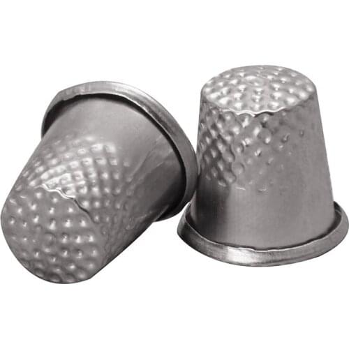 YYSD 10PCS Thimbles Multi Size Finger Protector Sewing Quiting Handmade Craft Tool