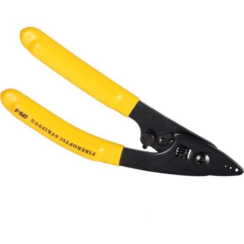 New 1pcs Fiber Optic Stripper 3 Holes CFS-3 Double-nose Coating Pliers Upgraded Fiber Optic Stripper-30