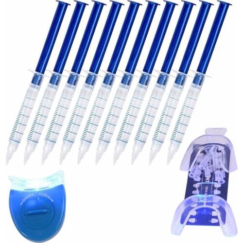 Teeth Whitening 44% Peroxide Dental Bleaching System Oral Gel Kit Tooth Whitener New Dental Equipment Drop Shipping