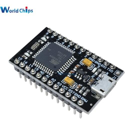 Pro Micro ATmega32U4 Mega32U4 3.3V 8MHz Module Usb Controller Board For Arduino Nano With The Bootloader ATMEGA32U4-AU Module
