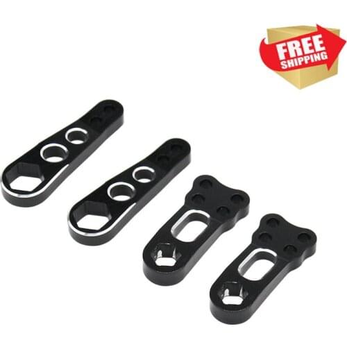 RC radio control car Tamiya CR-01 Black Shock Rocker Arms Cr01 option upgrade parts