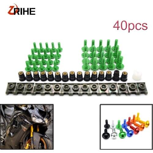 Motorcycle fairing screw bolt windscreen screw FOR GSXR600 GSXR750 GSXR 1000K1 K3 K4 K5 K6 K7 K8 K9 K11 GSXR1300 HAYABUSA mt 09