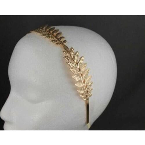 Hot For Crown women Roman Hair Laurel UK Headdress Headband Grecian Leaf Festival