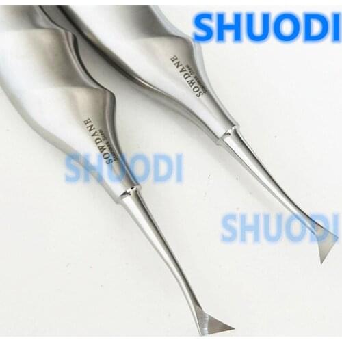 1 piece Dental Root Elevator Minimally Invasive Tooth Extracting Forceps Set Dental Surgical Tool Finger Hold Handle Curved