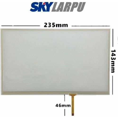 10.2" Inch 4 Wire Resistive Touch Screen Panel For IPS LCD Touchscreen 235*143 235mm*143mm Free Shipping