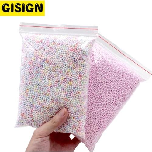 12g Addition for Slime Warm Color Snow Mud Particles Accessories Tiny Foam Beads Slime Balls Supplies Charms