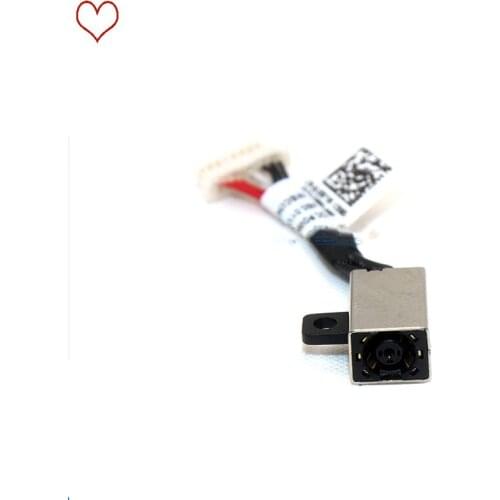 Laptop DC Jack Power Cable DC Charging Connector Port Socket wire Cord For Dell Inspiron 13 7000 7368 7378 P69G
