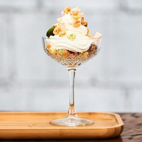 NEW Dessert Cup Cocktail Champagne Glass High Foot Ice Cream Cup Dessert Cup Kitchen Bar Wedding Party Cocktail Glass