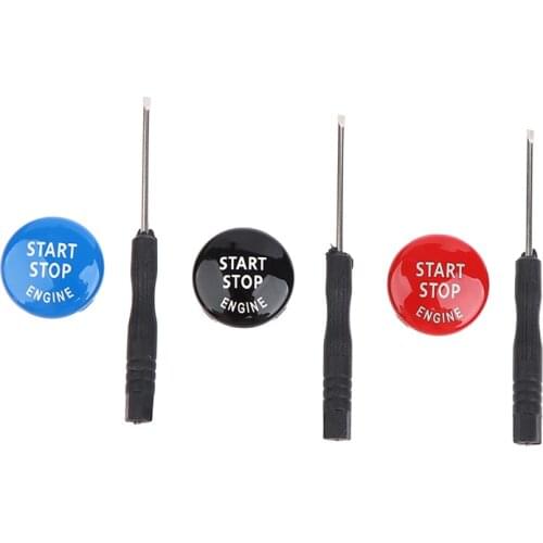 New Car Engine START Button Replace Cover STOP Switch Accessory Key Decor car Decor Fit for BMW E87 E60 E83 E84 E89