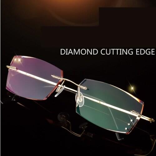 Reduce Blue Light Cutting Cutted Presbyopia Lenses Reading Glasses Women Square Eyewear Hyperopia Presbyopia Reader Presbyopic