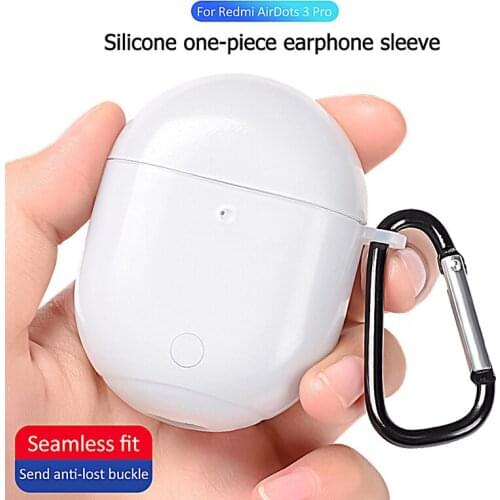 Shockproof Non-slip Silicone Case For Redmi Airdots 3 Pro TWS Wireless Earphone Protection Cover For Redmi Airdots 3 Pro