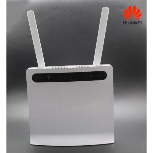Unlocked Huawei B593 B593u-12 With Antenna 4G LTE 100Mbps CPE Router with Sim Card Slot 4G LTE Router with 4 Lan Port PK B310