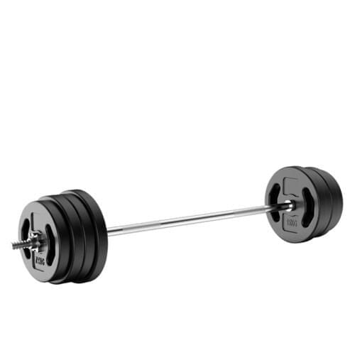 1.0m Barbell Straight Bar Φ 25 mm Solid Threaded Standard Barbell Rod Weight Lifting Equipment Bar Home Gym Fitness Equipment F2