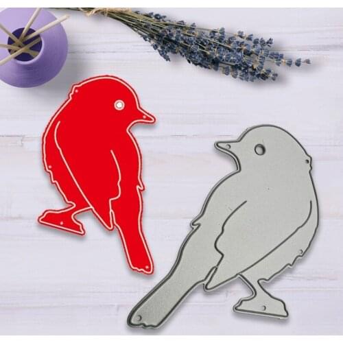 Quiet Bird Metal Cutting Dies Stencil DIY Scrapbooking Album Paper Card Template
