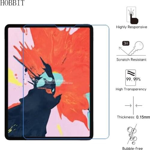 3Pcs Tablet Screen Protectors 2020 2018 For Apple IPad Pro 12.9 Inch Explosion-proof LCD Full Cover Screen Protector Not Glass