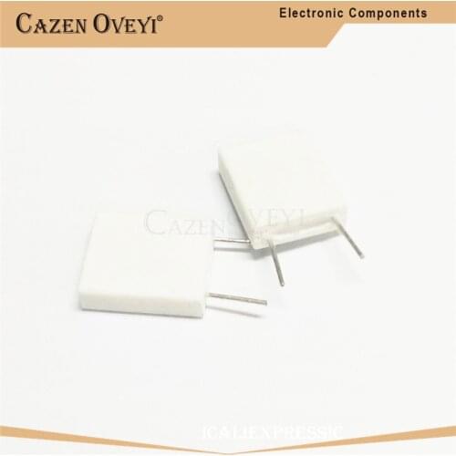 10pcs/lot BPR56 5W 0.1 0.15 0.22 0.25 0.33 0.5 ohm Non-inductive Ceramic Cement Resistor 0.1R 0.15R 0.22R 0.25R 0.33R 0.5R