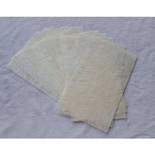140*240mm white shell laminated sheets freshwater shell veneer shell paper jewelry furniture inlay guitar accessories