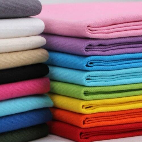 White Canvas Fabric Thick Cotton Linen Sofa Solid Color Linen Curtain Fabric Pure Cotton Old Coarse Sewing Material by the Meter