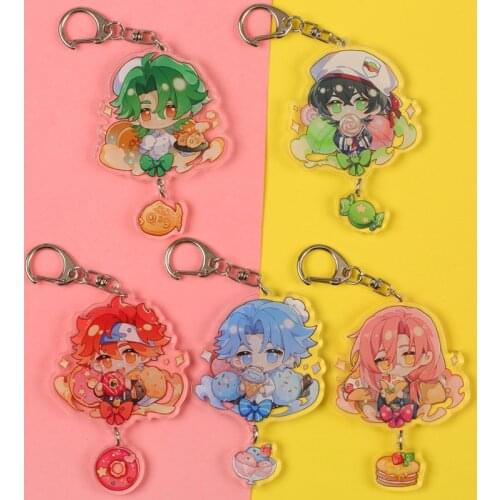 SK∞ SK8 The Infinity Key Chains Two-sided Keychain Cosplay Acrylic Pendant Keyring Prop