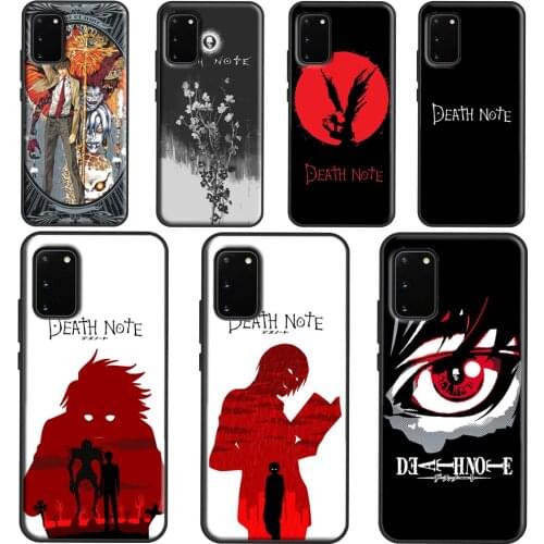 Death Note Comic Anime Cover Case For Samsung Galaxy S20 FE S21 Ultra Note 20 Note 10 Plus S10e S8 S9 S10 Plus