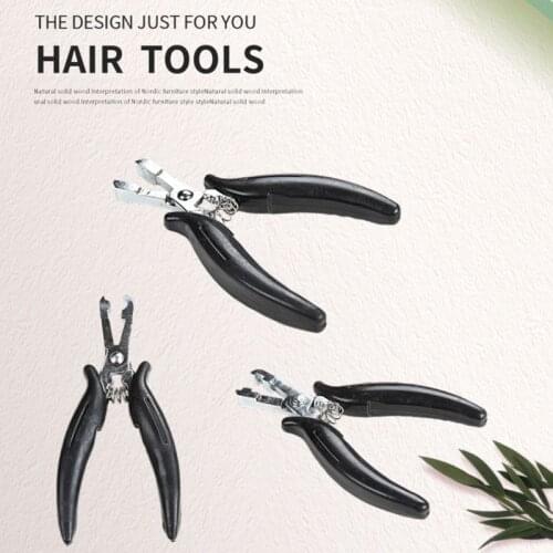 Stainless Steel Hair Pliers For Hair Extension Tools, Multi Functional Hair Extension Pliers, Tools for Flat tip Hair Extension