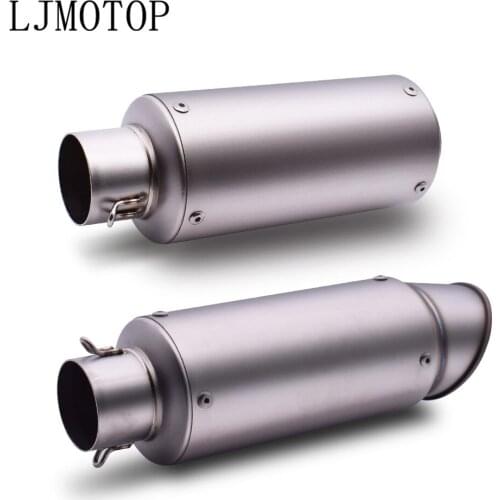 For SUZUKI RM85 RM125 RM250 RMX250 RM 85 125 250 RMX 250 Universal Motorcycle Exhaust Muffler Escape Moto Exhaust And DB killer