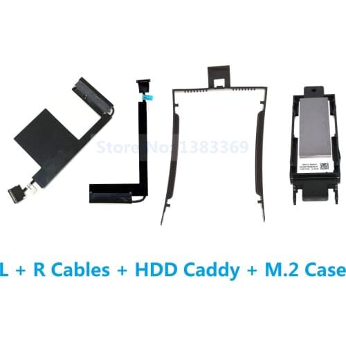 NIGUDEYANG SSD HDD Hard Drive Disk Left Right Cable Connector Caddy Tray Bracket for Lenovo ThinkPad P50 Series Laptop