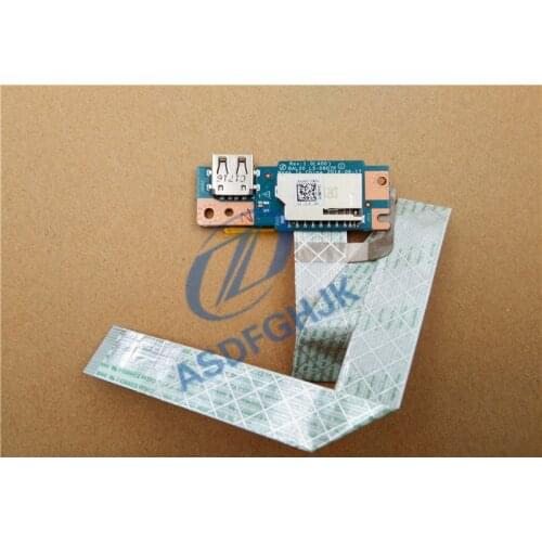 New Original for DELL 5565 USB Card Reader Board w Cable LS-D807P 0GRRCY GRRCY 100% test ok