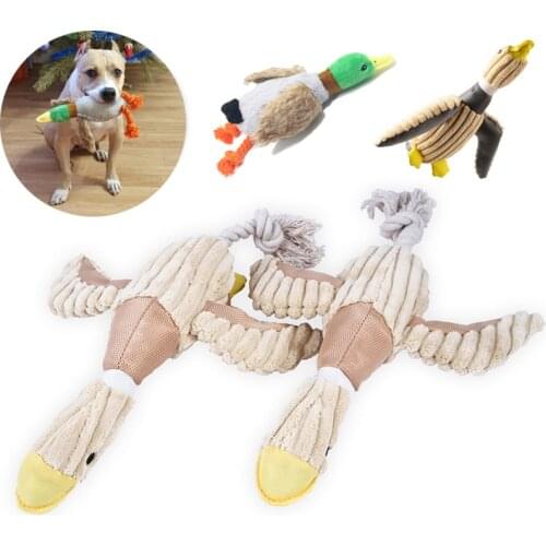 Squeaky Puppy Big Dog Toys for Small Large Dogs Bite Resistant Pet Toy Plush Duck Dayan Bulldog Accessories Mascota Supplies