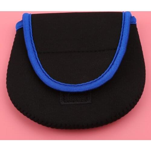 Portable Neoprene Fishing Reel Bag Protective Case Cover For Drum/Spinning/Raft Reel Fishing Pouch Bag Fishing Accessories