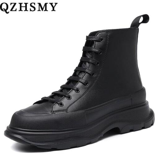 QZHSMY Men's Motorcycle Boots