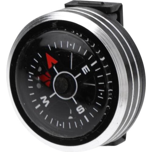 Watch Band Slide on Wrist Compass Navigation Outdoor Survival Tools for Walking Camping Hiking Activities