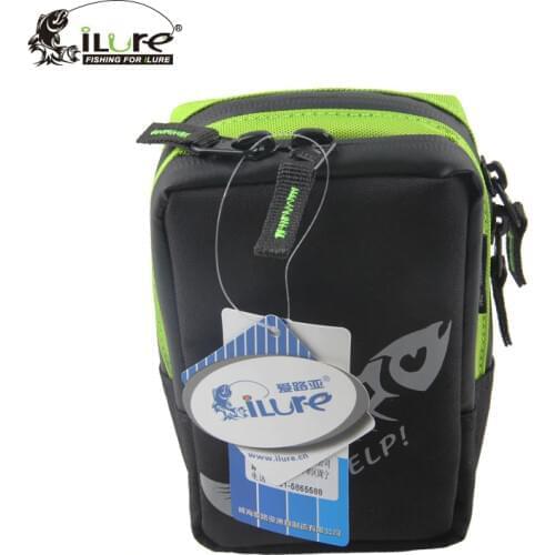 Free shipping iLURE HELP small fishing kit sport wrist belt bag for lake and sea fishing mini bag match with big fishing bag