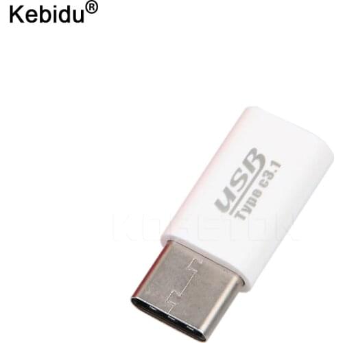 USB-C USB 3.1 Male to Micro USB Female Converter Type C Adapter For Macbook 2015/ Nokia N1/OnePlus 2/Letv One Pro Max Type-C