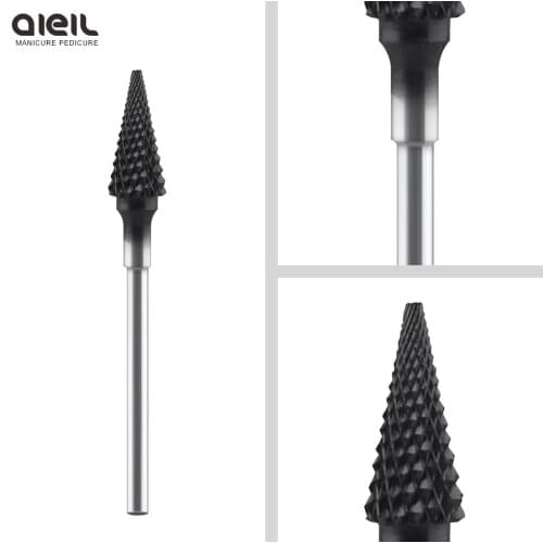 Tungsten Blue Rainbow Carbide Nail Drill Bit Electric Nail Mills Cutter for Manicure Machine Nail Files Accessories