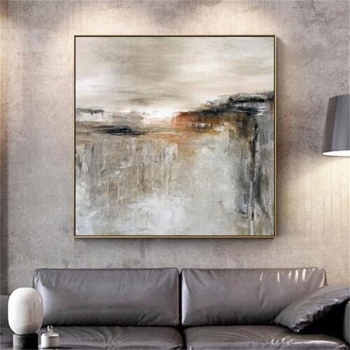 100% Handmade Oil Painting Canvas white gray Wall Art Oil Paintings Canvas Abstract Art Home Decoration Wall Pictures