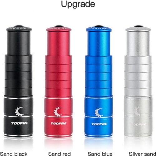 35mm Aluminum Alloy Bike Fork Stem Riser Extender Extension Bicycle Cycling Bike Stem Head Up Raiser Handlebar Riser Adaptor