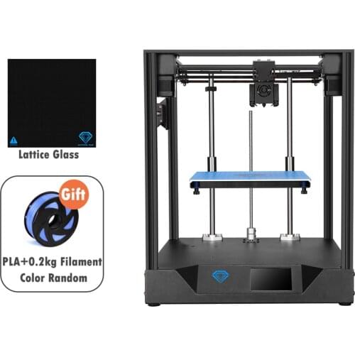 Twotrees 3D Printer New Sapphire Pro Silent Board Pre-installed Magnetic Build Plate Power off Resume Printing Enclosed Structur