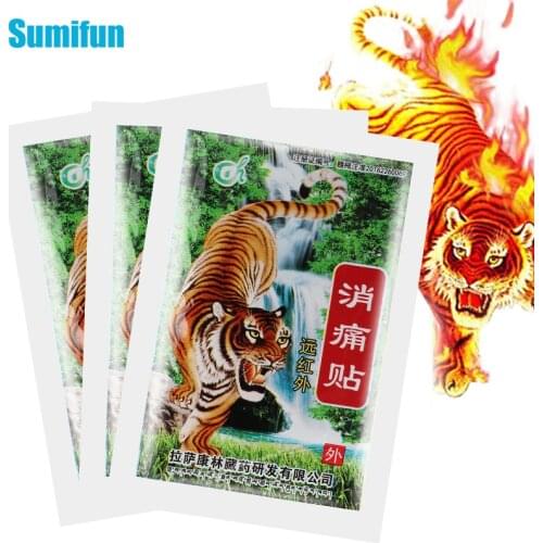 8pcs Tiger Balm Pain Relief Plaster For Arthritis Joint Knee Muscle Ache Lumbar Sticker Cervical Spondylosis Herbal Patch C2353