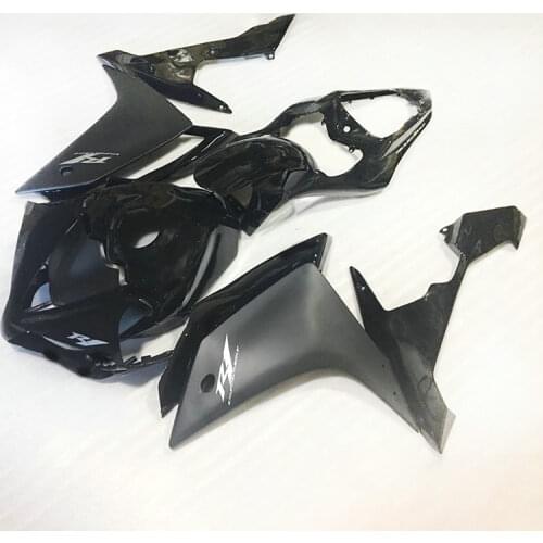 Free custom Injection fairing kit fit for YAMAHA 2007 2008 YZFR1 YZF R1 07 08 black motorcycle fairings body kits YB02